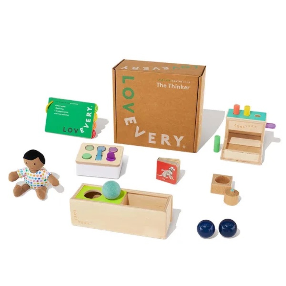 LOVEVERY The Thinker Play Kit (11-12 Months)